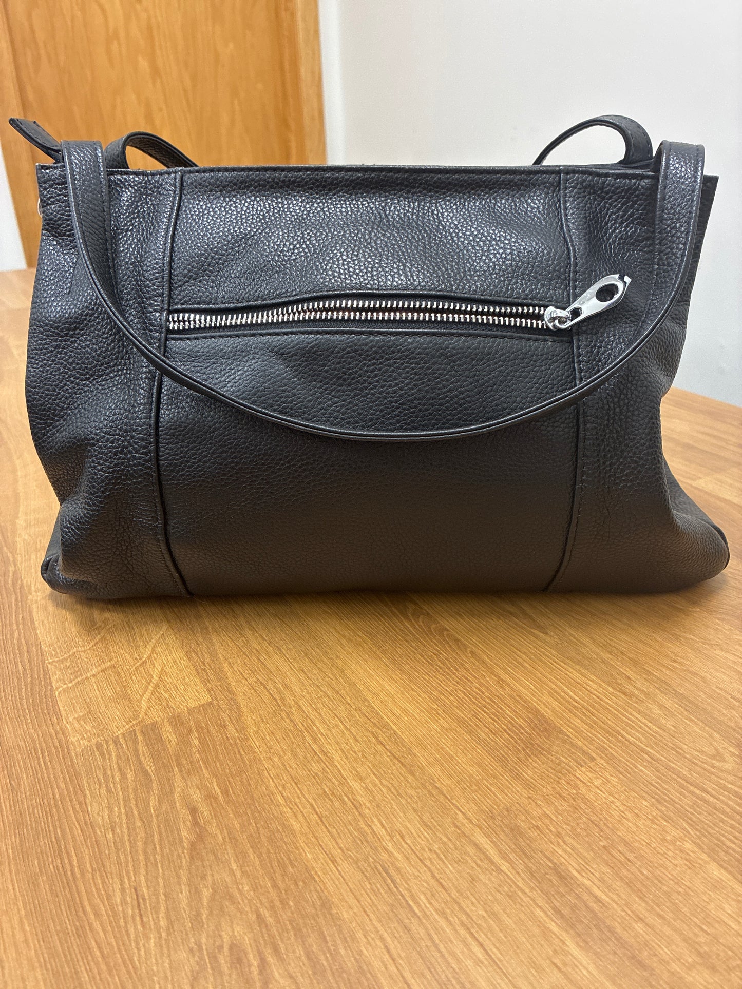 Heshe- double top handle handbag