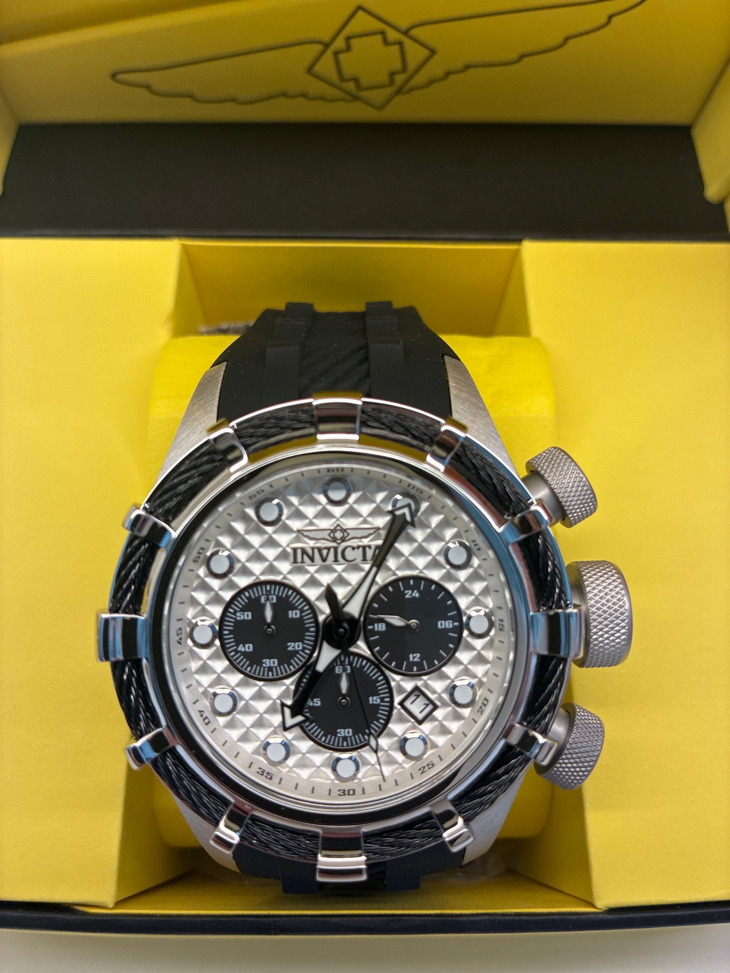 Invicta Bolt Watch 50mm, Black (49163)