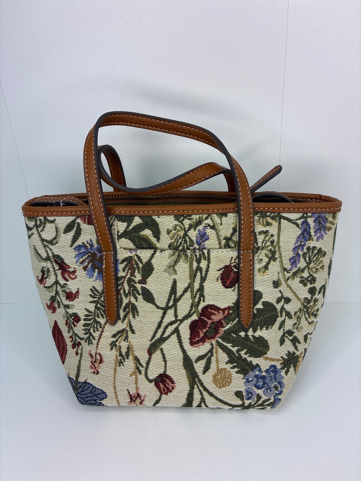 Floral Vine Mini Tote