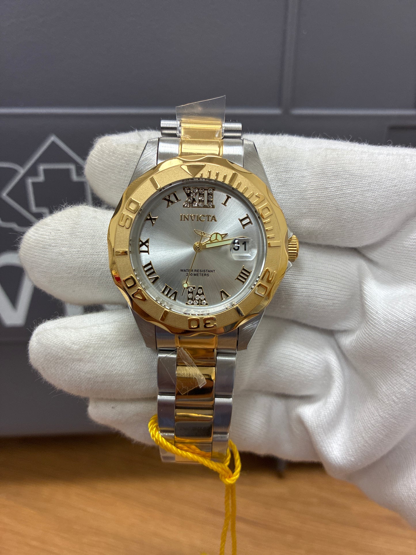 Invicta Pro Diver Women's Watch - 38mm, Steel, Gold