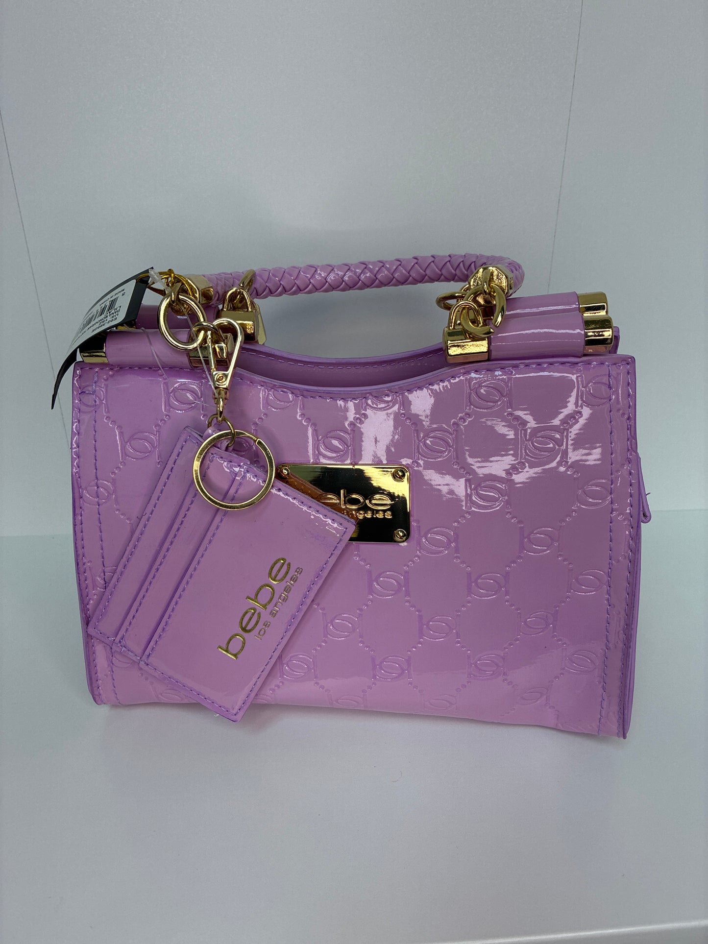 Bebe- Dana Monogram Top Handle Handbag
