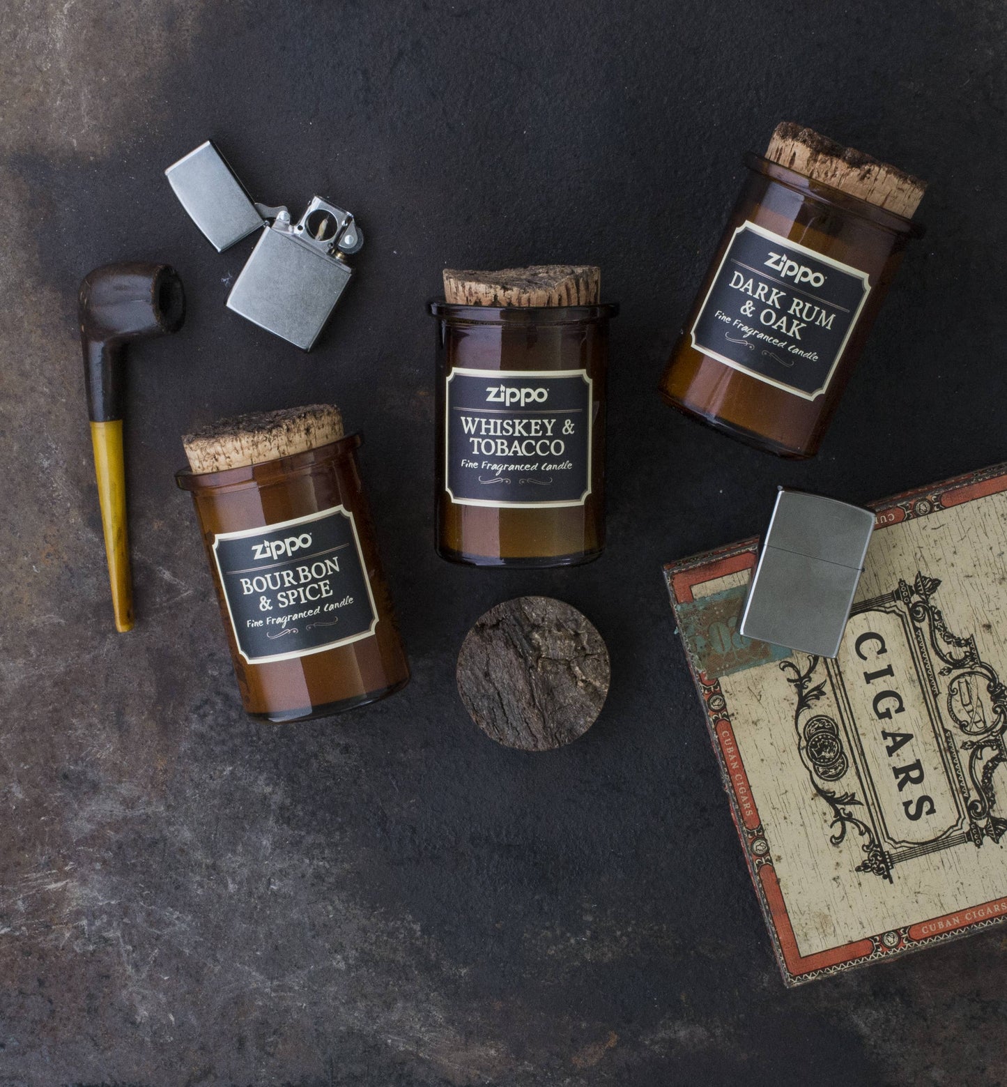Dark Rum and Oak Spirit Candle: Dark Rum & Oak