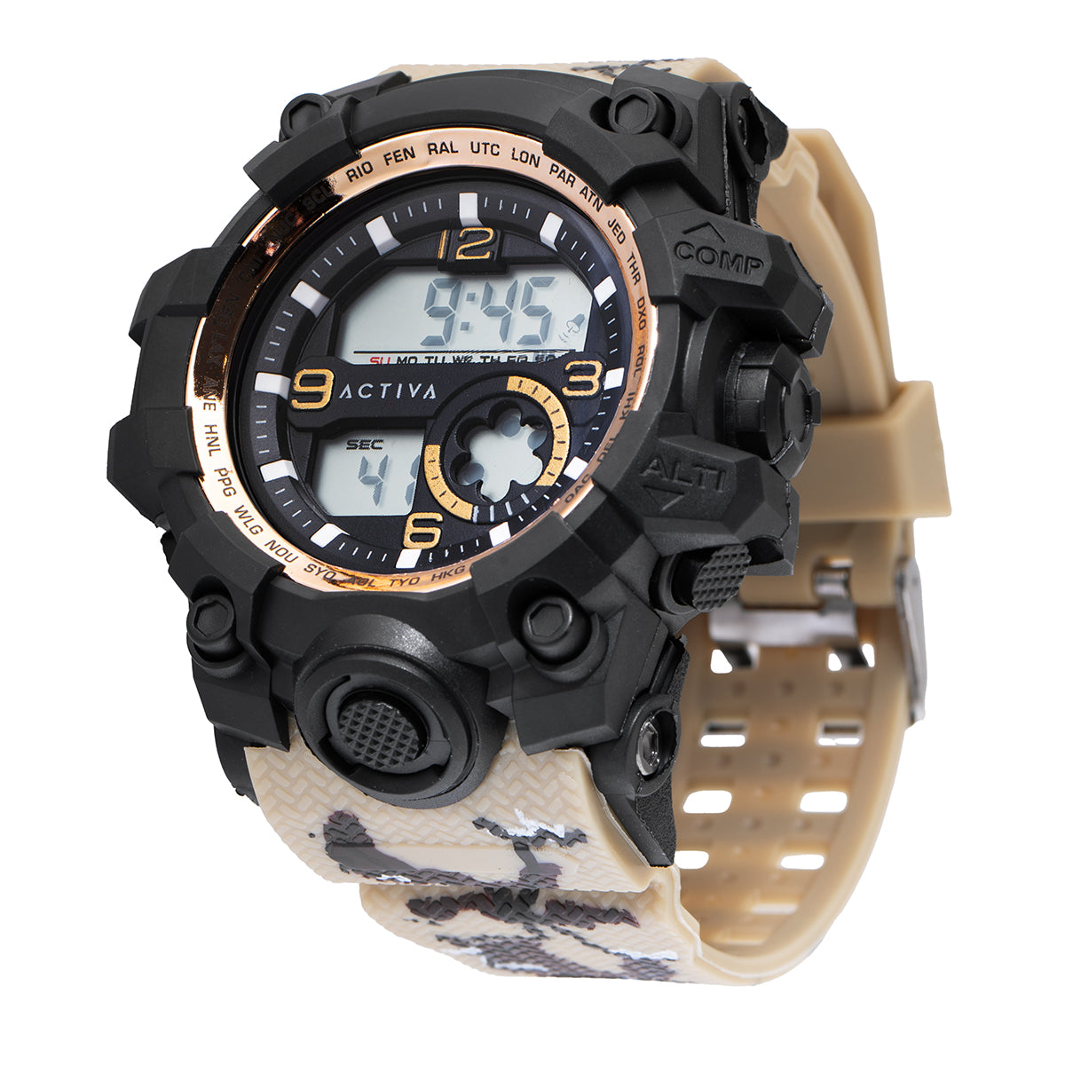 Activa Endurance X Invicta Digital - 54.5mm, Tan
