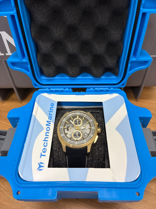 TechnoMarine Ocean Quantum Sport Men's Watch - 44mm with dive box 