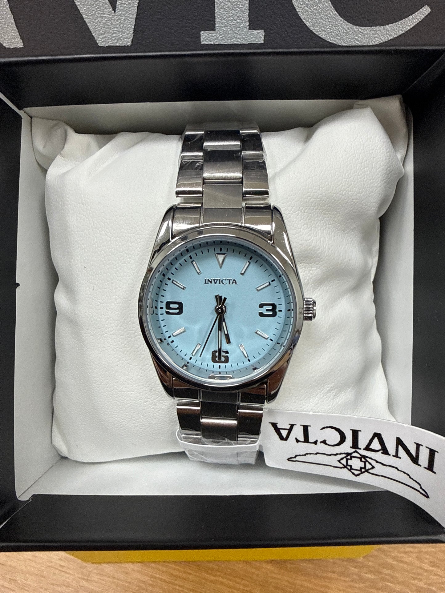 Invicta Celestial Maya Watch 28mm Steel Blue Dial Quartz