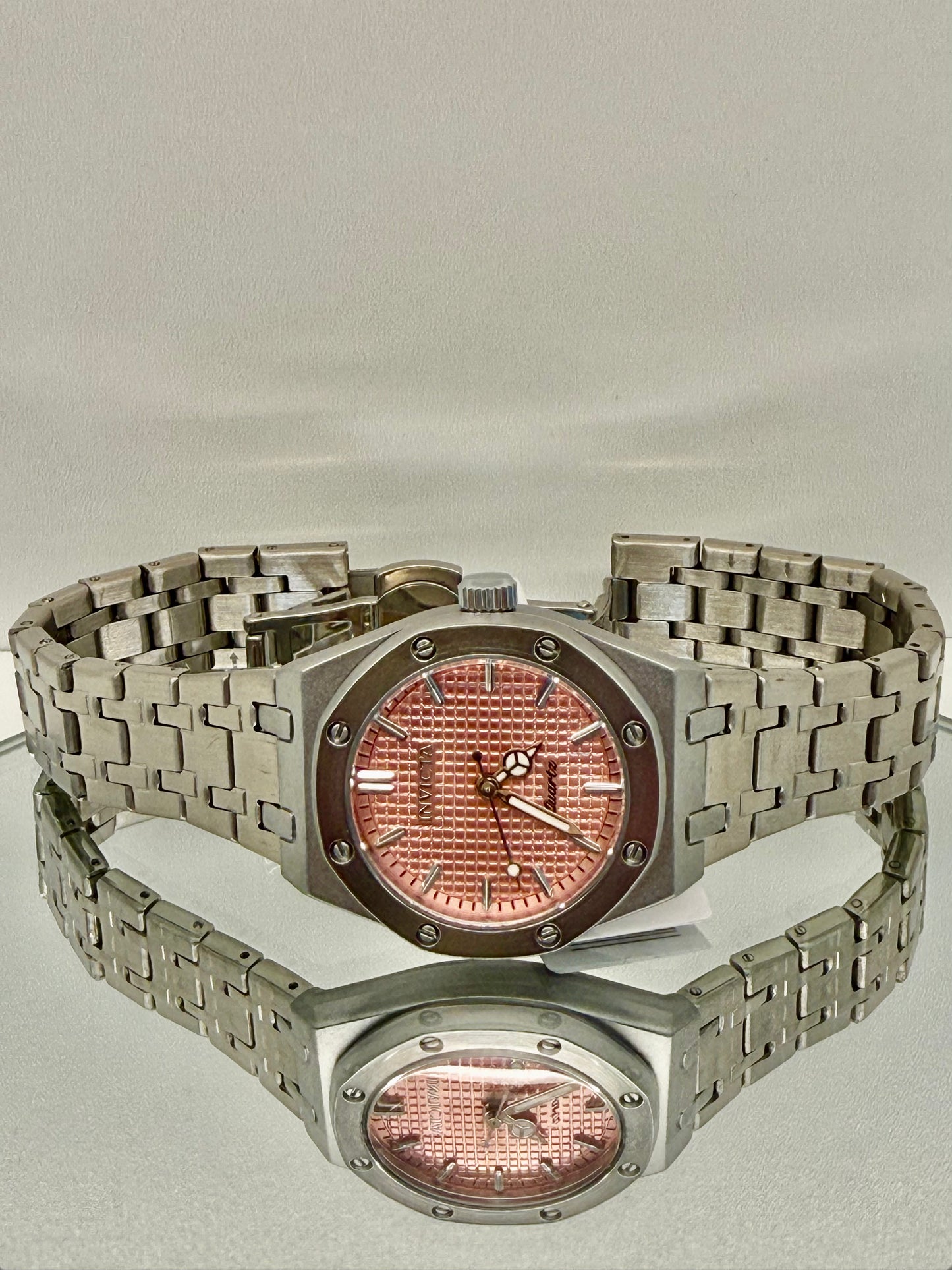 Invicta Women’s Celestial Steel and Pink