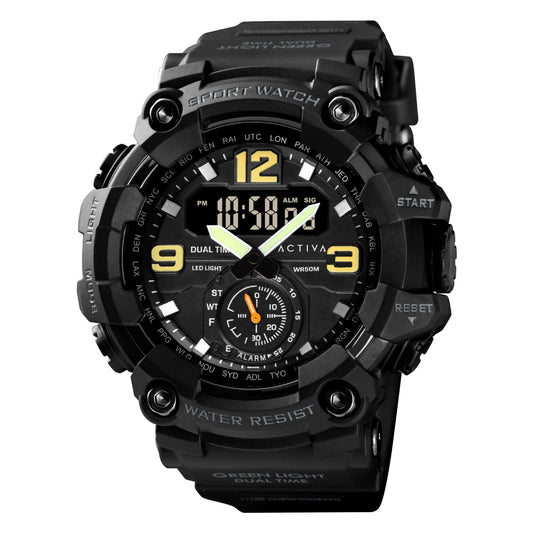 Activa by Invicta Black ops digital – 56 mm , Black