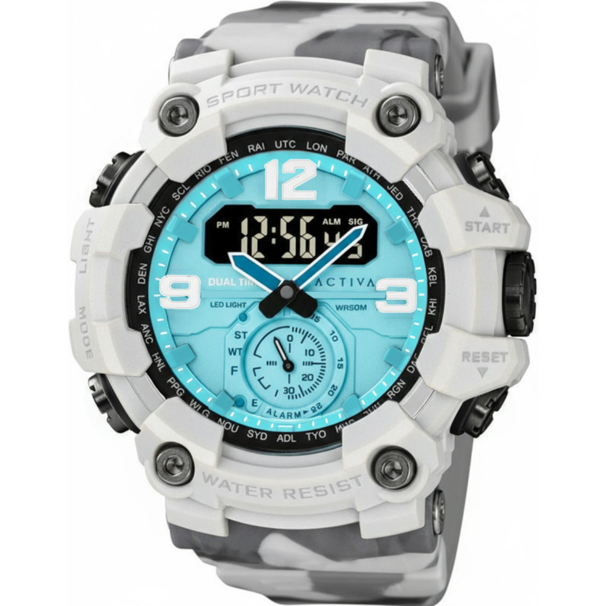 Activa Vextron X Invicta Digital - 52mm, Camouflage, Grey
