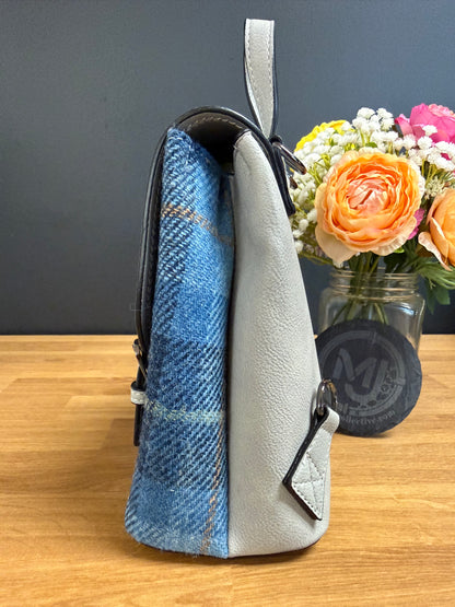 The Islander Harris Tweed mini backpack