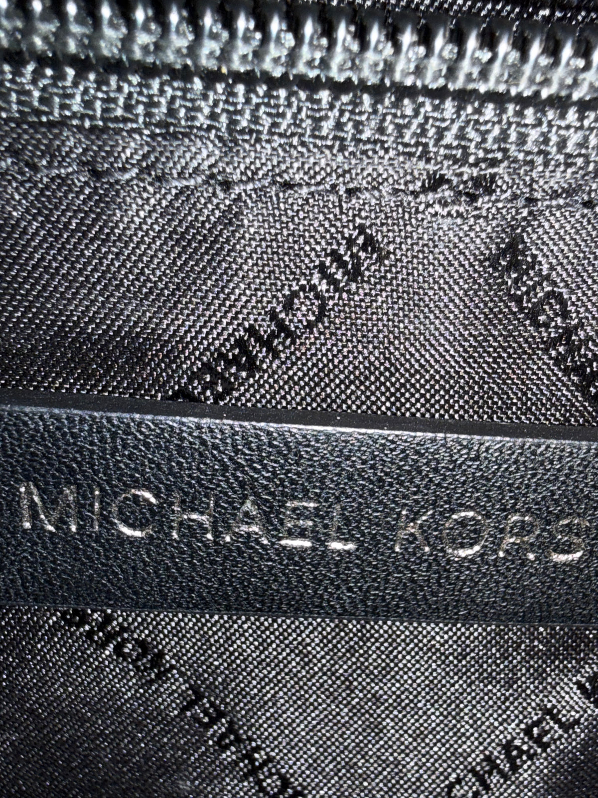 Michael Kors Manhattan Medium Contrast-Trim Leather Satchel, Black with Neon
