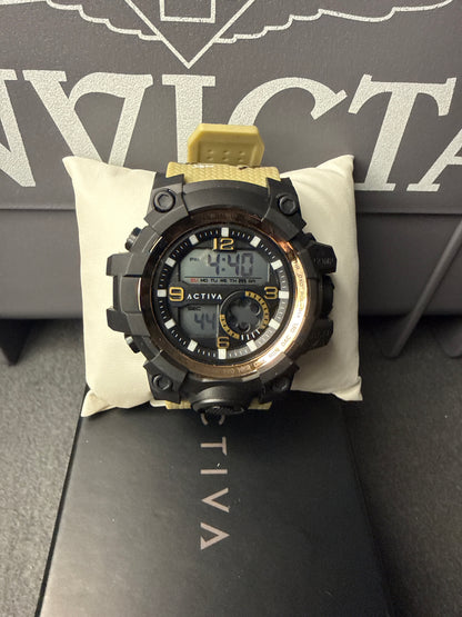 Activa Endurance X Invicta Digital - 54.5mm, Tan