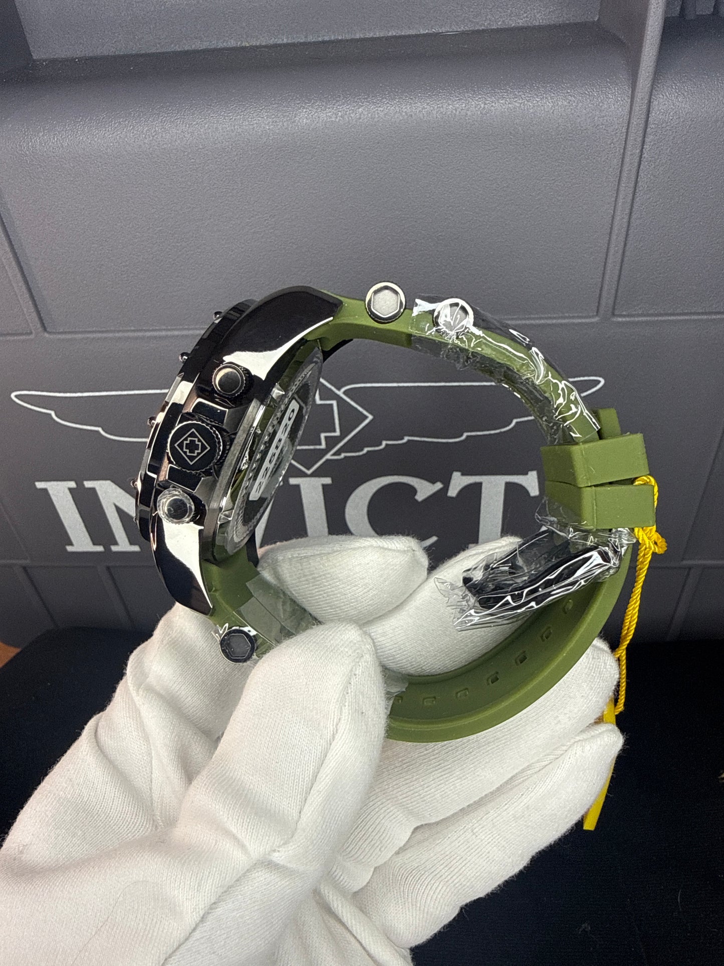Invicta Coalition Forces Quartz Watch, Green - 50mm