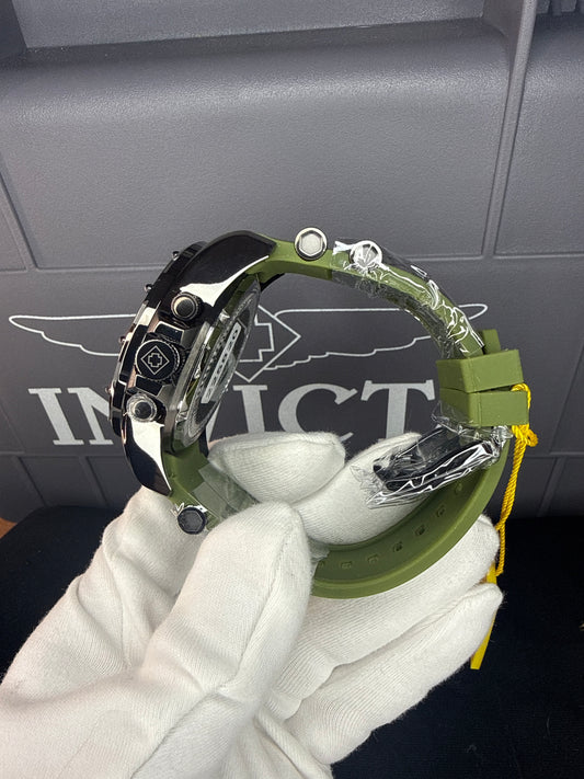 Invicta Coalition Forces Quartz Watch, Green - 50mm