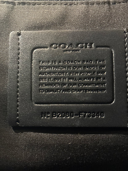 Coach Houston Map Bag in Signature Leather (Style Code: F73340)