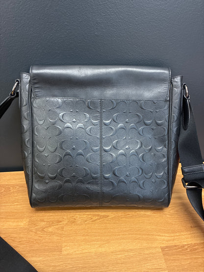 Coach Houston Map Bag in Signature Leather (Style Code: F73340)