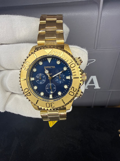 Invicta Grand Diver - 47mm. Gold and Blue
