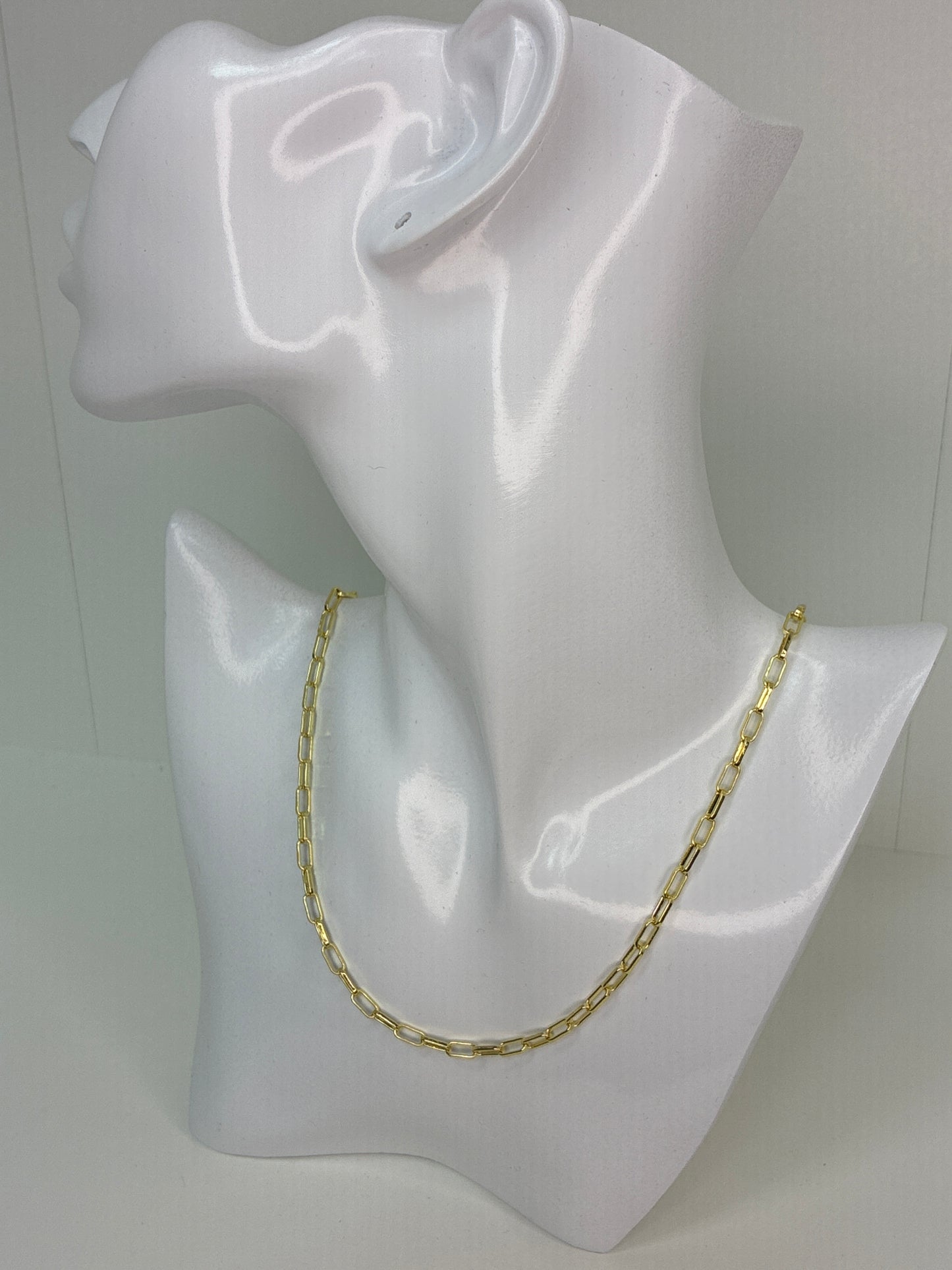 Paperclip Chain- 21”, 3.6mm