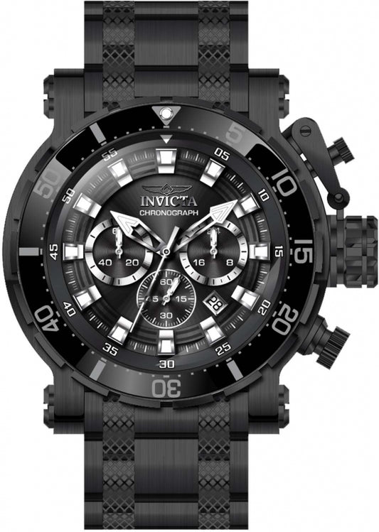 Invicta Coalition Forces Shadow Edition - 52mm Black Chrono Watch