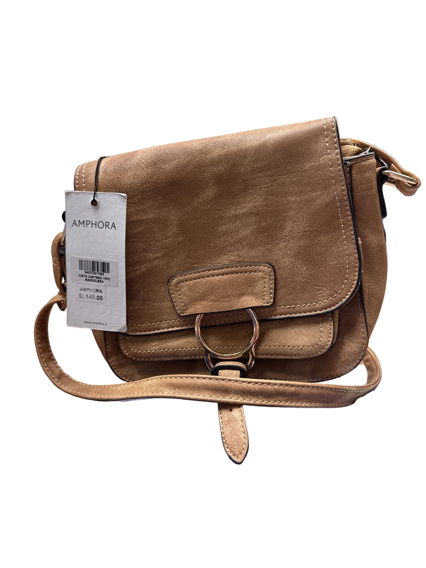 Amphora- crossbody saddle bag
