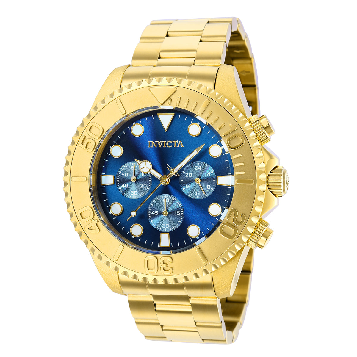 Invicta Grand Diver - 47mm. Gold and Blue