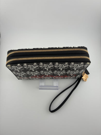 Ed Hardy tiger double zipper wallet