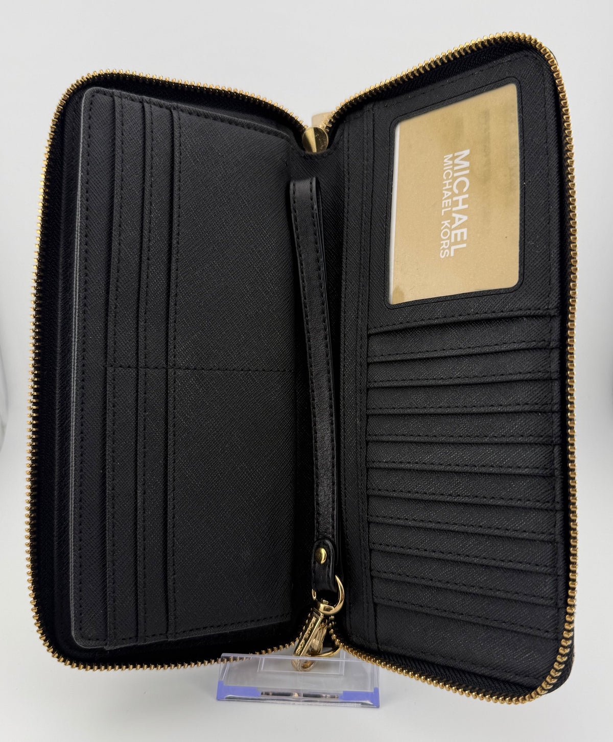 Michael Kors MK Zip-Around Large Accordion Wallet
