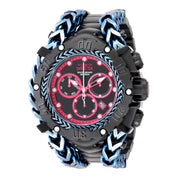 Invicta Gladiator Swiss Ronda Z60 Caliber Watch - 58.3mm, Ice Blue, Black (48611)