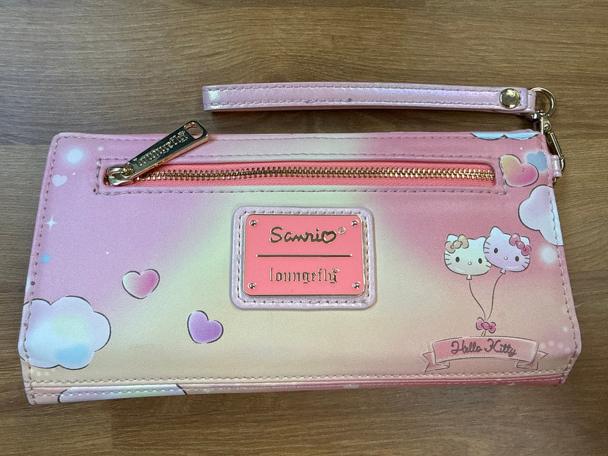 Loungefly Sanrio Hello Kitty Carnival Flap Wristlet Wallet