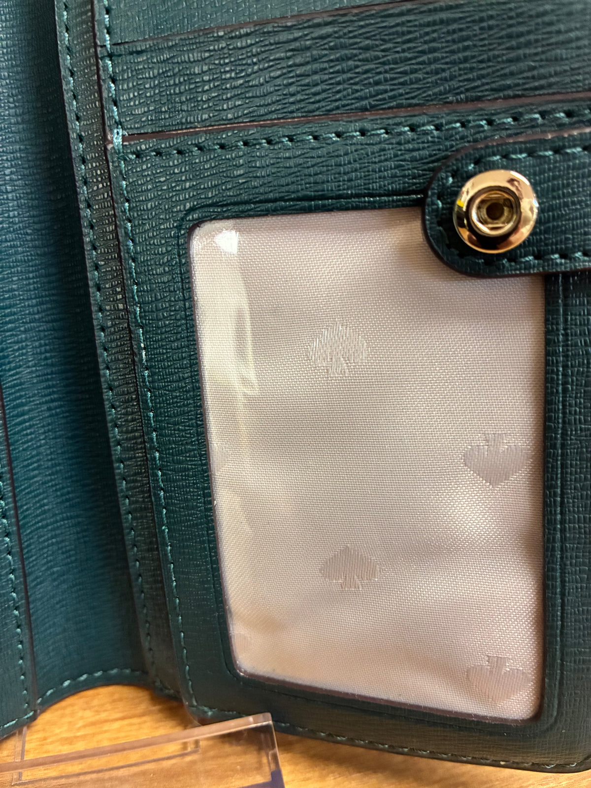 Kate Spade Darcy Large Slim Bifold Wallet- Seawater multi