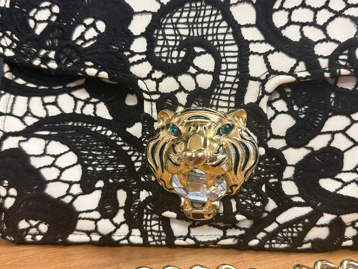 Betsey Johnson Lady Lace Crossbody Shoulder Bag
