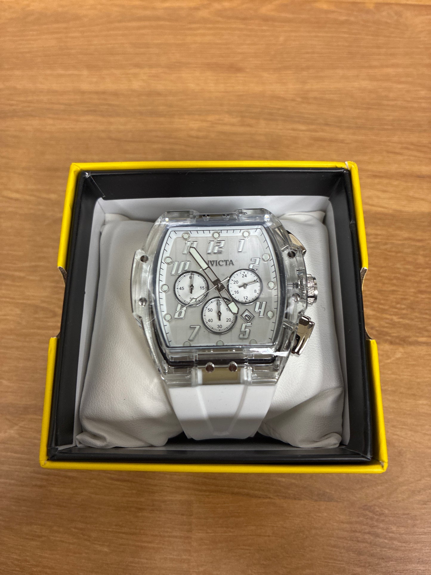 Invicta S1 Rally Kinesia Anatomic Men's Watch - 47mm, White