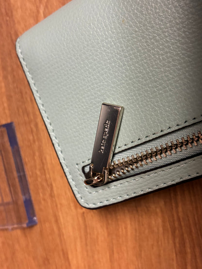 Kate Spade Darcy Large Slim Bifold Wallet- Seawater multi