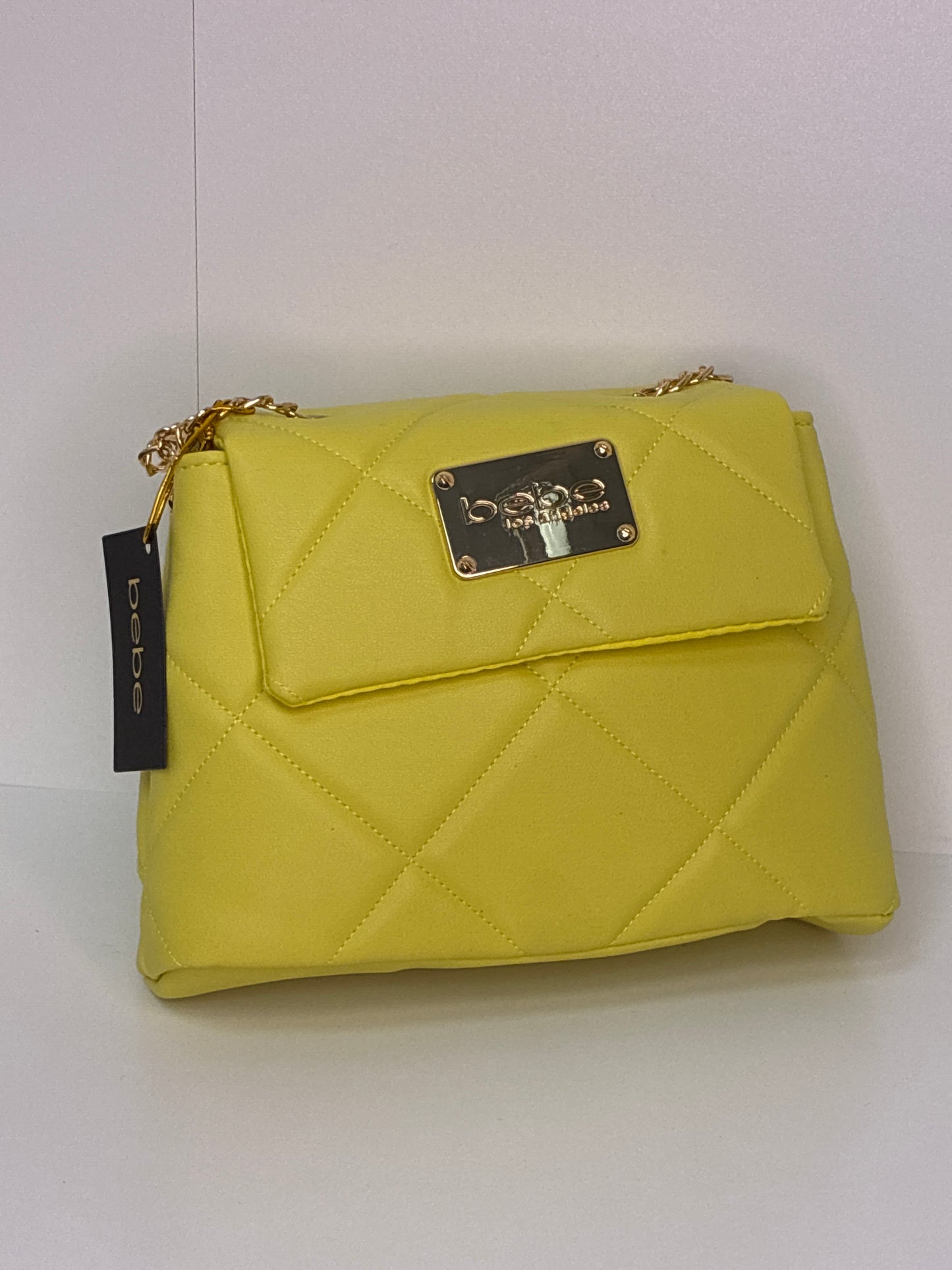 Bebe-City Flap Crossbody, Lemon Yellow