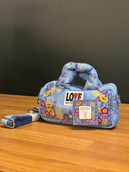 Brighton Bandana Love Crossbody Bag