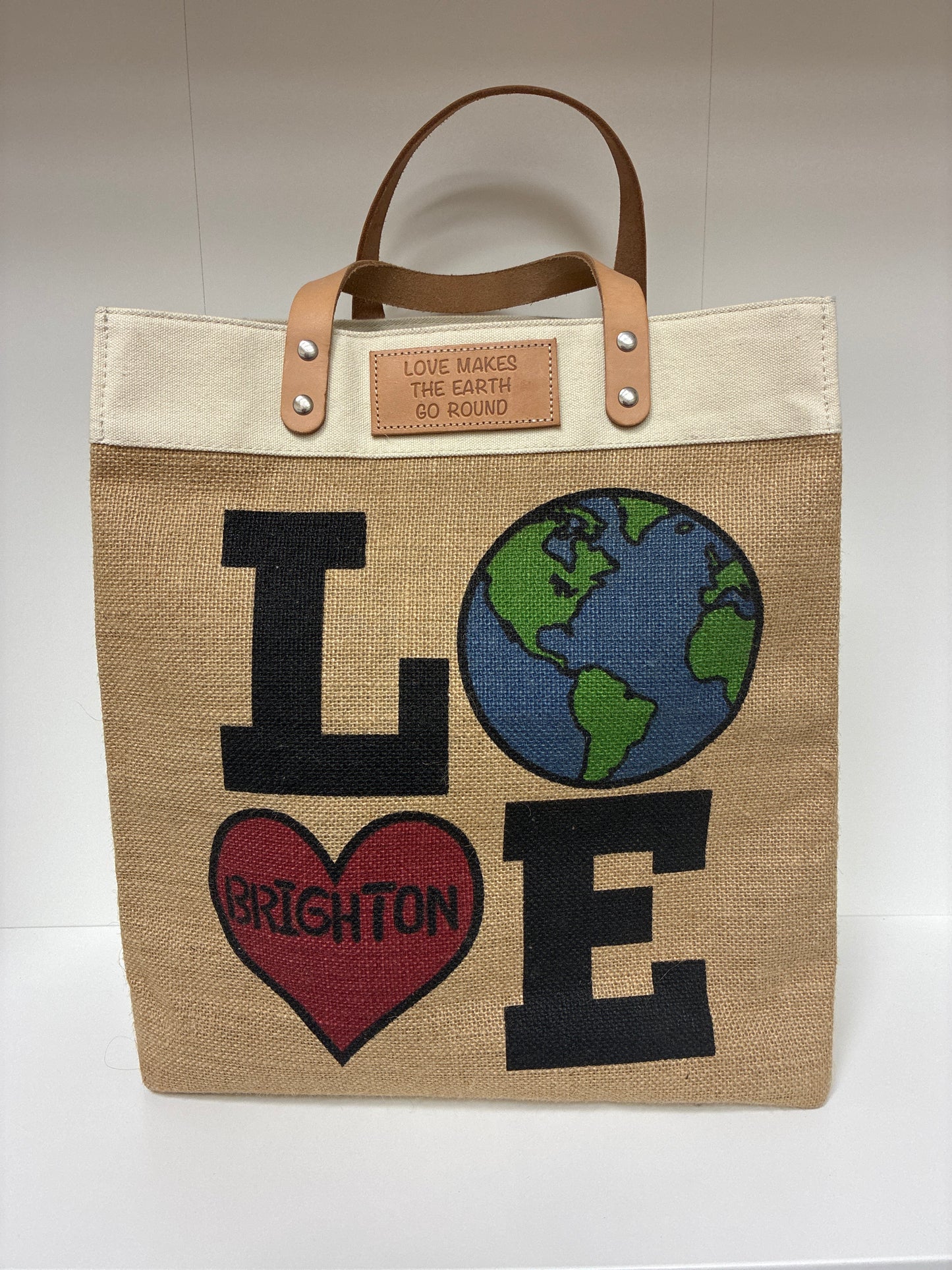 Brighton- Love the Earth tote bag