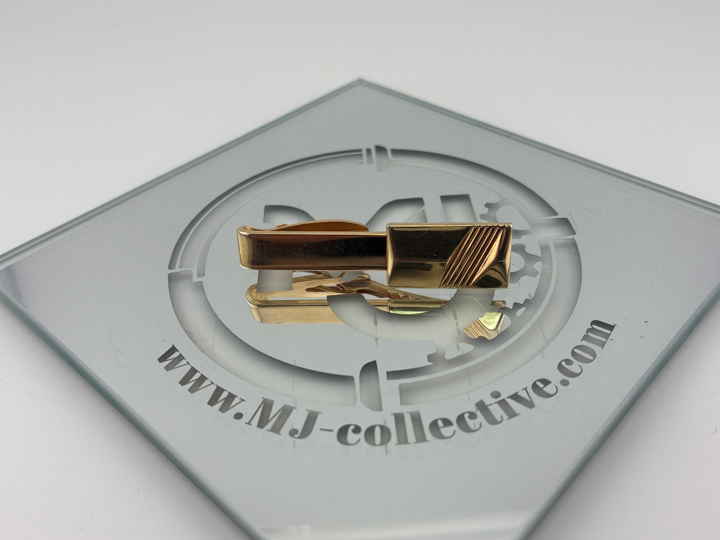 Hickok tie clip gold like