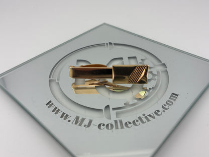 Hickok tie clip gold like