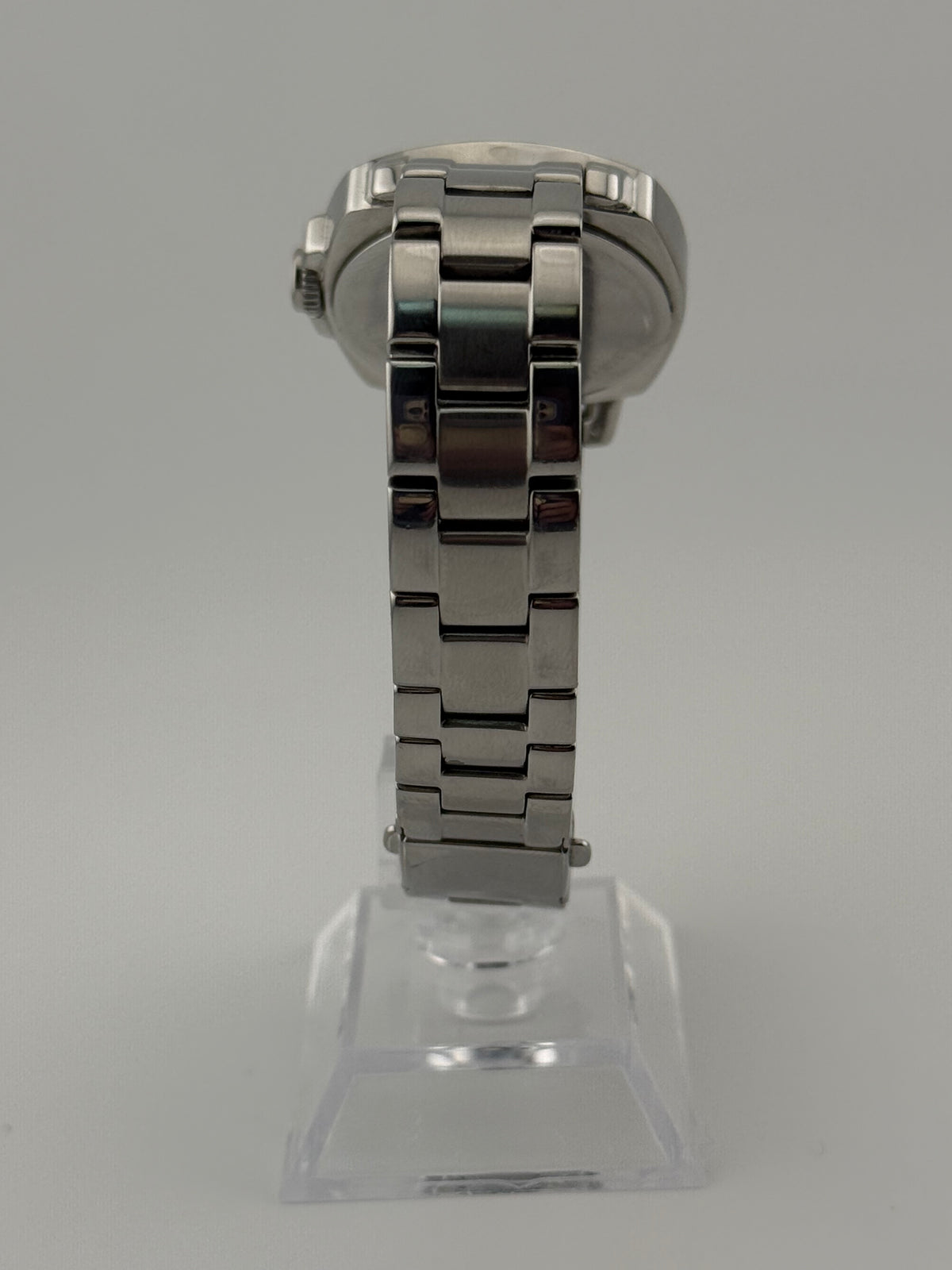 Coach Boyfriend Stainless Steel Crystal Accented Women's Watch