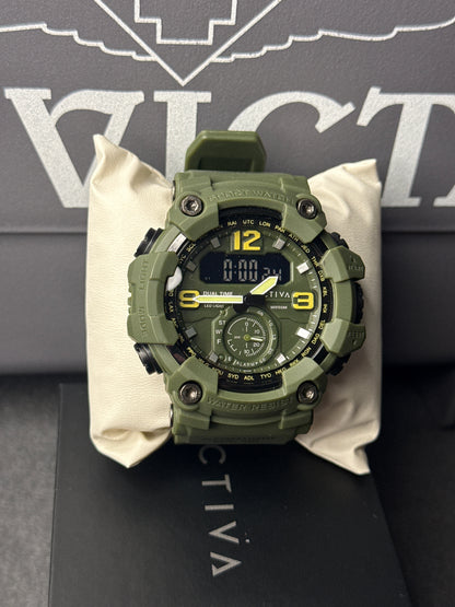 Activa Vextron X Invicta Digital - 52mm, Army Green