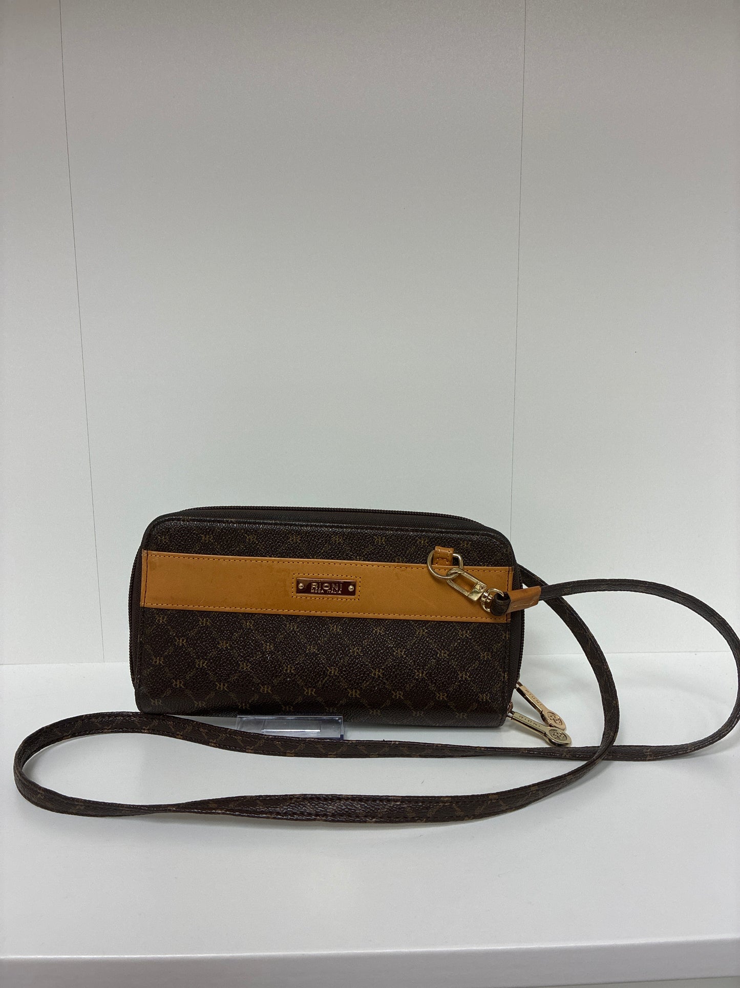 Rioni- Signature dual zip wallet organizer