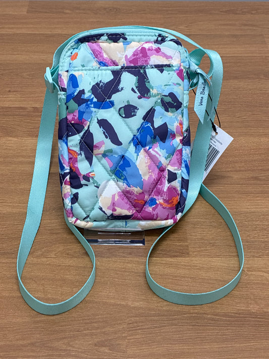 Vera Bradley- ultralight, easy RFID crossbody floating blossom