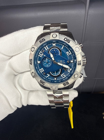 Invicta S1 Rally SCUBA- 48mm, Steel, Blue