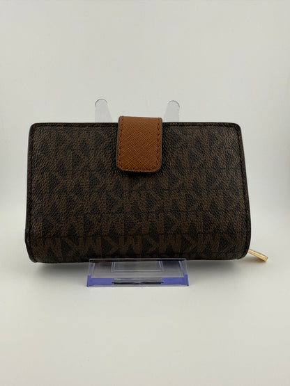 Michael Kors Jet Set Travel Medium Bifold Coin Zipper Wallet