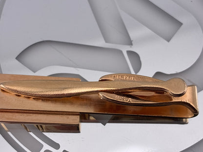 Hickok tie clip gold like