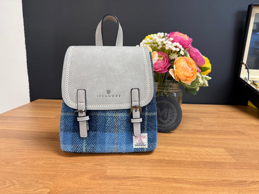 The Islander Harris Tweed mini backpack