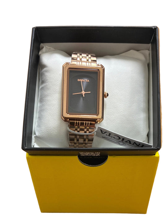 Wildflower Princess- Rose Gold, Black dial