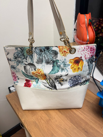 Emma Fox Jutland Floral Colorblock Tote