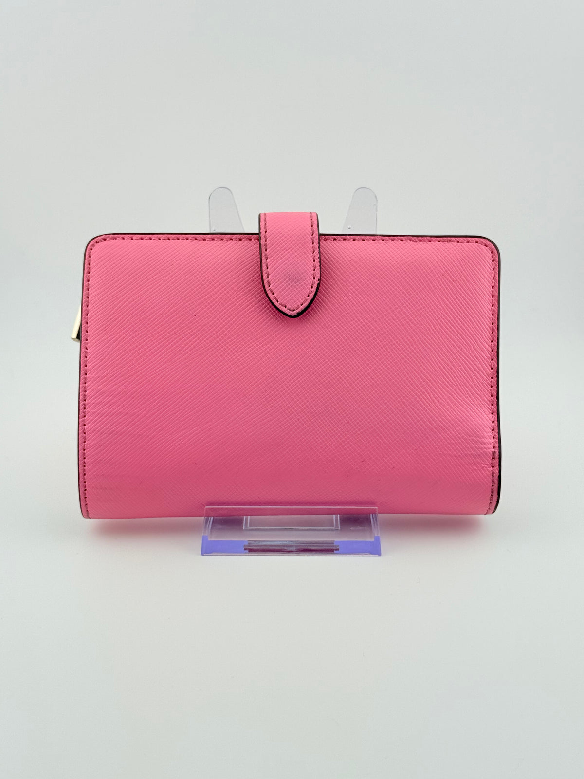 Pink Kate Spade Madison Medium Compact Bifold Wallet