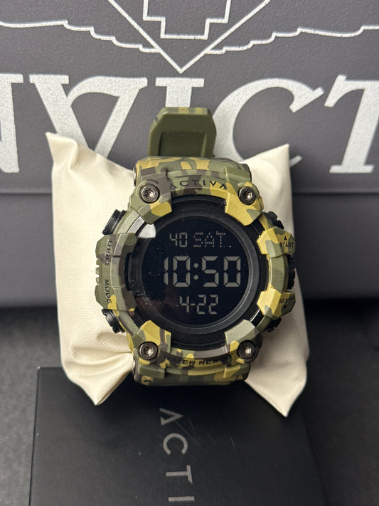 Activa X Invicta Digital - 56mm, Camouflage, Green