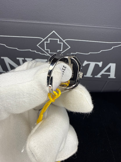 Invicta Mini Angel Ring Watch - 21.5mm, Silver and Blue